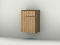 Sanipa Unterschrank 2day Sanipa Unterschrank 2day SX46543L, Weiss-Soft, H:616, B:450, T:340 mm