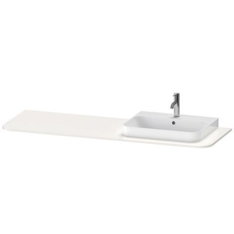Duravit Happy D.2 Plus Konsole Weiß Hochglanz 1600x550x16 mm - HP031HR2222