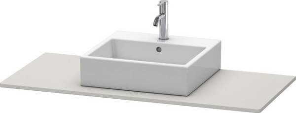 Duravit XSquare Konsole Betongrau Matt 800x550x16 mm - XS060D00707