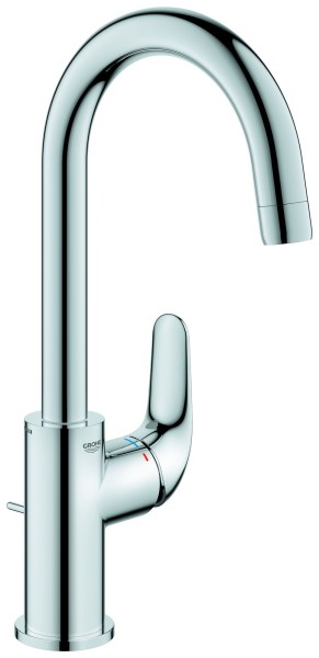 GROHE Waschtischarmatur Euroeco 24272_1 L-Size Zugstangen-Ablaufgarnitur chrom, 24272001