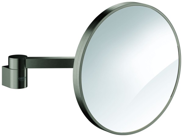 GROHE Kosmetikspiegel Selection 41077 hard graphite gebürstet, 41077AL0