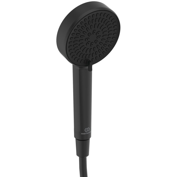 Ideal Standard 2F-Handbrause Idealrain Alu+ d:100mm 6l Silk Black, BD990XG