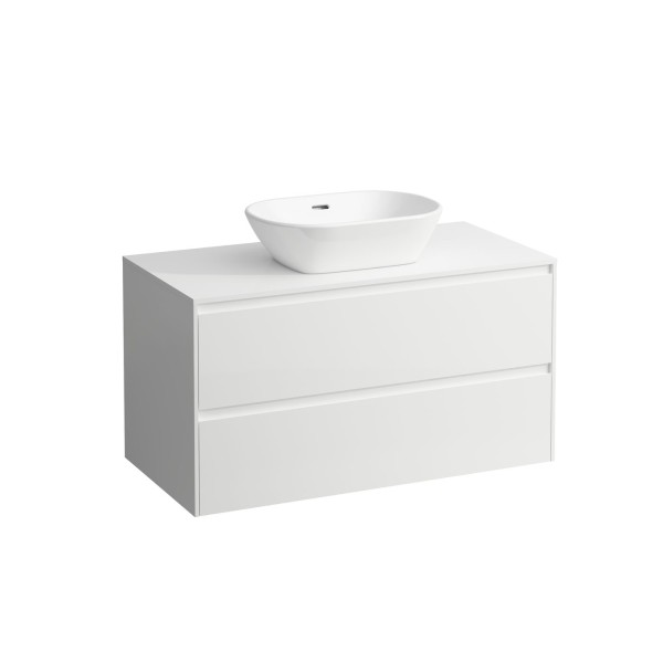 Laufen Waschtischunterschrank und Waschtisch-Platte LANI 493x985x527
