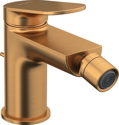 Duravit Wave Einhebel-Bidetmischer Bronze Gebürstet 52x152x137 mm - WA2400001004