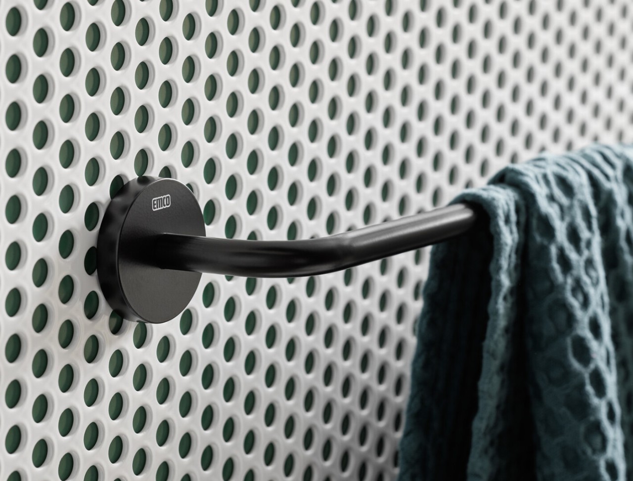 Emco - porte-serviettes de bain rond, 800 mm, 436013380