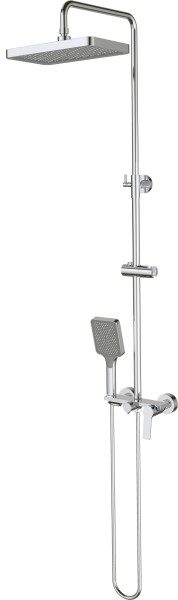 Neuesbad Serie 230 Duschsäule mit Brausearmatur, Chrom
