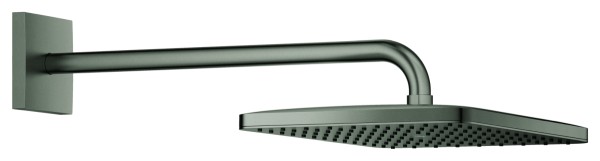 GROHE KopfbrauseSet Euphoria 350x230 135488, 1 Strahl 7,6l/min BA hard graphite geb., 135488AL00