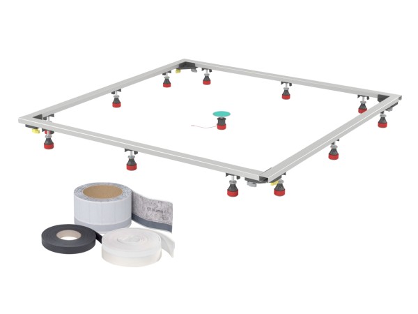 Mepa Duschwannen-Set Mineralgussrahmen SF 3S+, 182138