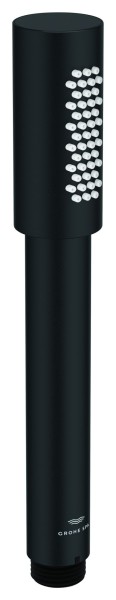 GROHE Handbrause Rainshower Aqua Stick, 26866 1 Strahl 6,5 l/min phantom black, 26866KF0