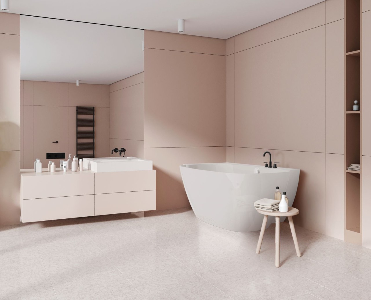 Hoesch Badewanne LaBrillante 1800x800 Ecke Links Weiß, mit Überlauf, 4531.010 4531.010