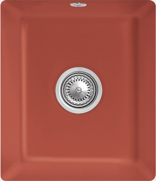 Villeroy & Boch Unterbauspüle Subway 45 SU 332401 375x440mm aus Keramik Almond CeramicPlus, 332400AM