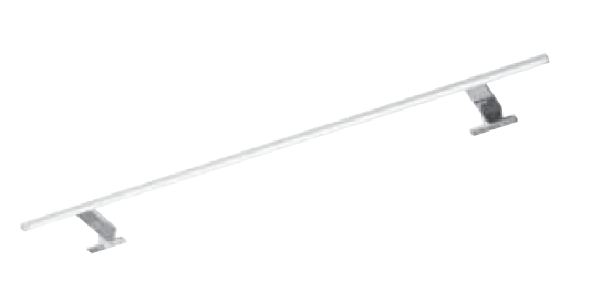 Artiqua LED-Aufsatzleuchte mit Farbtemperaturwechsel für Spiegel/Spiegelschränke, EB-090-LN