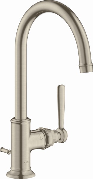 Hansgrohe Waschtischmischer 210 Axor Montreux brushed nickel, 16517820 , 16517820
