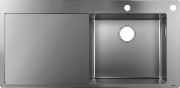 Hansgrohe Einbauspüle 450 mit Abtropffläche S717-F450, 43307800