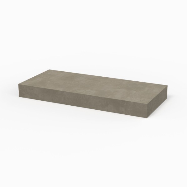 Sanipa 2morrow Konsolenplatte classic WT5552D, Beton-Soft, H:85, B:853, T:370 mm