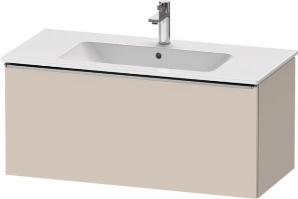 Duravit D-Neo Waschtischunterbau wandhängend Taupe Matt 1010x462x440 mm - DE4263070910000