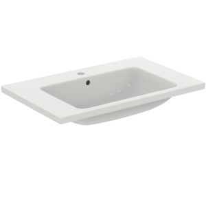Ideal Standard Möbelwaschtisch i.life B 1Hl. mit Überlauf 810x510x180mm Weiss, T460401