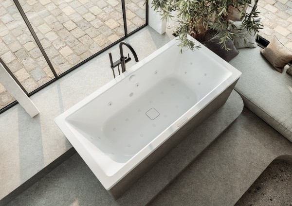 Kaldewei Whirlwanne CONODUO Modell 734, 1900x900 mm, alpinweiß matt, BODY & SOUL, 235260400711