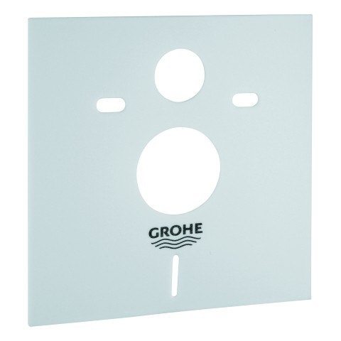 GROHE Schallschutz-Set 37131 für WC mit Schallschutzmatte und Gummihülsen