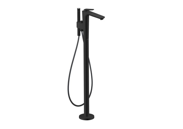 Hansgrohe Wannenmischer Bodenstehend Axor Citterio C mattschwarz, 49440670