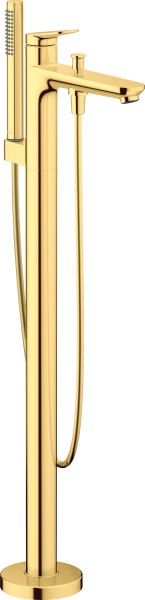 Duravit Wave Einhebel-Wannenmischer bodenstehend Gold Poliert 50x312x947 mm - WA5250000034