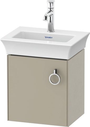 Duravit White Tulip Waschtischunterbau wandhängend Taupe Seidenmatt 384x298x410 mm - WT4250L6060