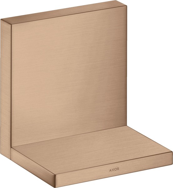 Hansgrohe Ablage Axor Starck 120mm, brushed red gold, 40872310