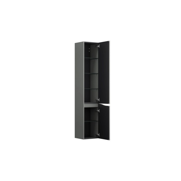 Burgbad Hochschrank Sinea 3.0 1760x350x340 Kieselgrau Softmatt, HSZW035RF6808G0167