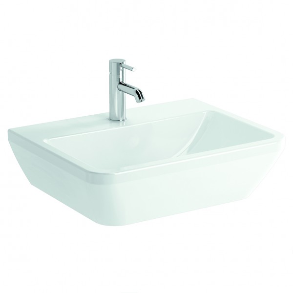Vitra Integra Waschtisch 60 cm eckig Weiß, 7050B403-0041