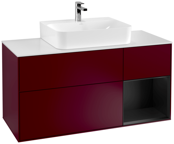 Villeroy & Boch Waschtischunterschrank Finion F17 1200x603x501mm WT mittig, F171PDHB