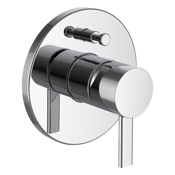 LAUFEN Brausearmatur Unterputz MEDA für SIMIBOX Standard oder SIMIBOX Light, 2 Mischwasserabgänge, c