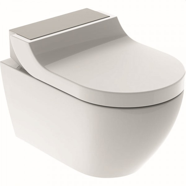 Geberit Geberit AquaClean Tuma Comfort WC-Komplettanlage Wand-WC Edelstahl geb., 146290FW1