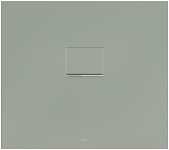 Villeroy & Boch DW Squaro Infinity 900x800x40mm, flb Einbau AR Morning Green