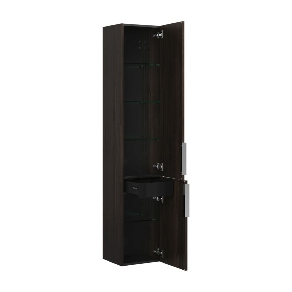 Burgbad Hochschrank Eqio 1760x350x320 Marone Dekor Trüffel, HSBA035RF2012
