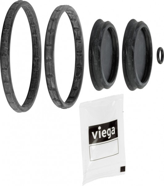 Viega Dichtungsset 4995.94, in DN50 Kunststoff schwarz
