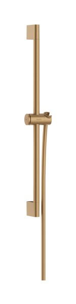 Hansgrohe Brausestange Unica/Pulsify 650mm mit Push Schieber Brushed Bronze,24400140