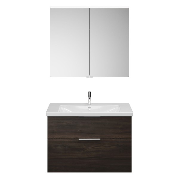 Burgbad SET Eqio Marone Dekor Trüffel/Alpinweiss, SFAN093F2012C0001