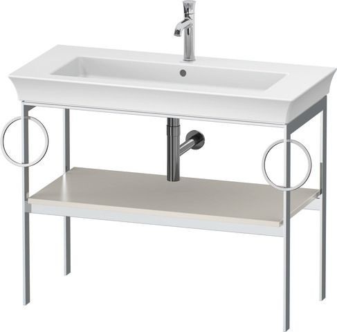 Duravit White Tulip Metallkonsole 984x450x760 mm - WT4547B3939