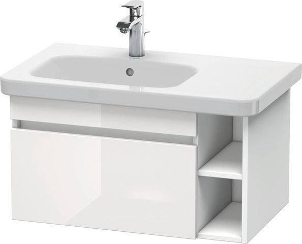 Duravit DuraStyle Waschtischunterbau wandhängend Weiß Hochglanz & Matt 730x448x398 mm - DS639402218