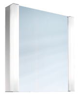 Schneider Spiegelschrank Schneider Spiegelschrank Pepline 60/1/FL, 2x14W 600x640x120 weiss, 153.060.02.02