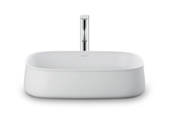 Duravit Zencha Aufsatzbecken Weiß Seidenmatt, 550 mm - 23735532791