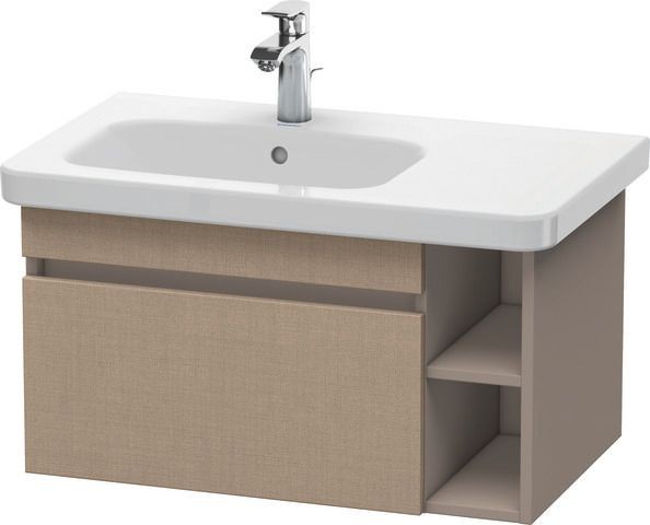 Duravit DuraStyle Waschtischunterbau wandhängend Leinen & Basalt Matt 730x448x398 mm - DS639407543