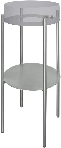 Neuesbad Serie 600 Bad-Konsole 360 mm, Edelstahl gebürstet