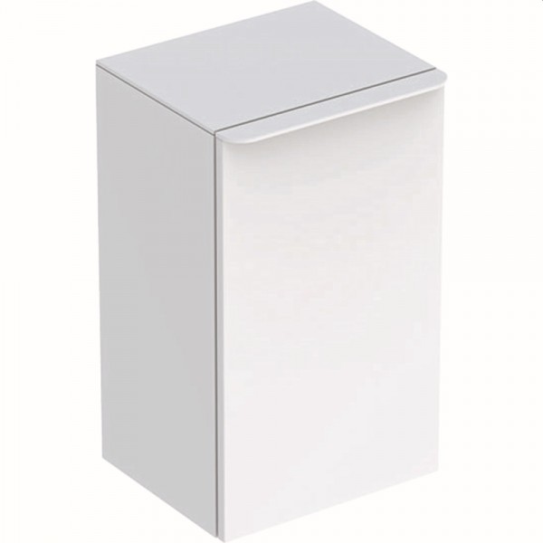 Geberit Smyle Square Seitenschrank mit einer Tür re, 36x60x32,6cm, weiß, 500359001