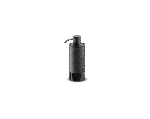 JEE-O Soho Seifenspender, Standmontage, Hammerschlag schwarz matt, 701-0052