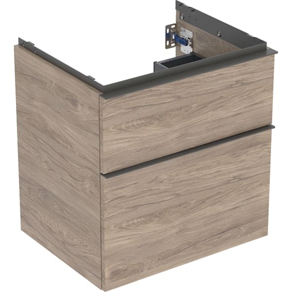 Geberit iCon Unterschrank für Waschtisch, 2 Schubladen