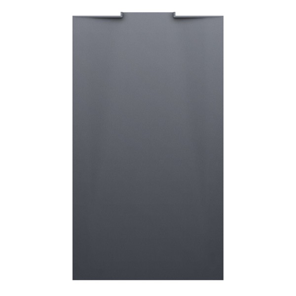 Laufen Duschwanne NIA 800x1400x34 Marbond mit Wandablauf anthrazit, H2100340780001