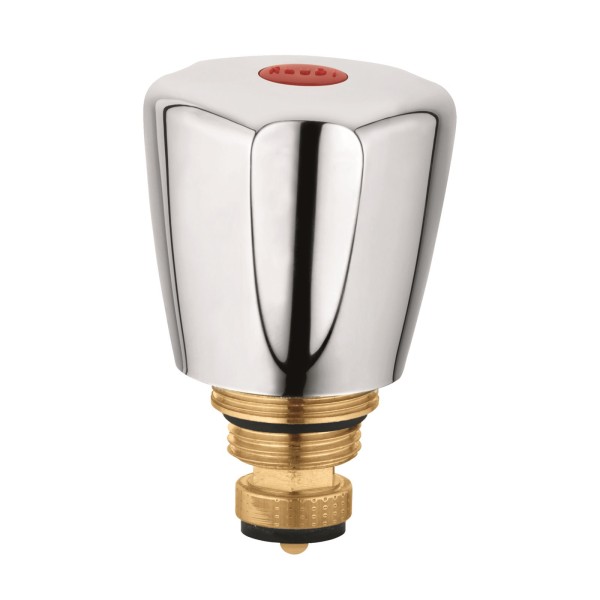 KLUDI-Ersatzteil Oberteil mit Terraluxgriff G 3/8 warm chrom