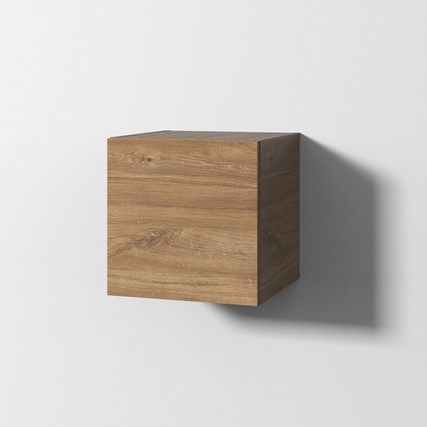 Sanipa Cubes Regalmodul mit 1 Tür, Eiche-Kansas, CT12059