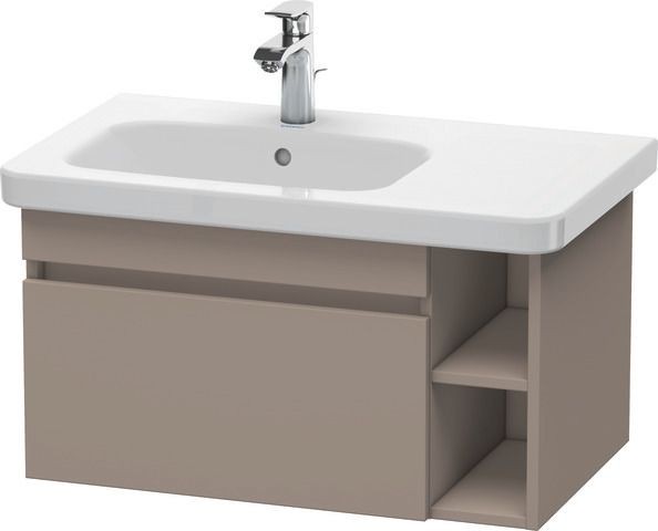 Duravit DuraStyle Waschtischunterbau wandhängend Basalt Matt 730x448x398 mm - DS639404343
